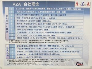 AZA会社理念